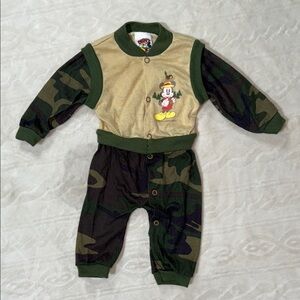 Vintage Disney Mickey one piece baby‎ outfit